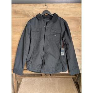 Roark The Artifacts of Adventure Jacket Mens Medium Black Long Sleeve Zip-Up NWT